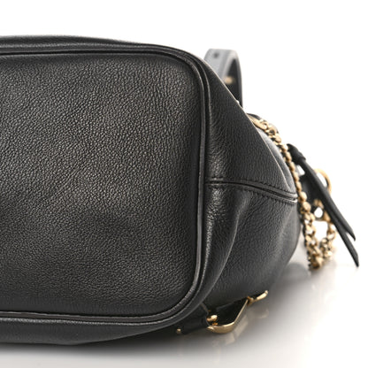 Chloe Suede Calfskin Small Faye Backpack Black 8 of 9