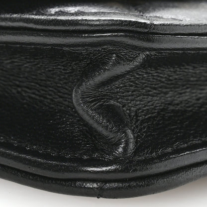 Chanel Lambskin Quilted Trendy CC Card Holder On Chain Black 18 of 23