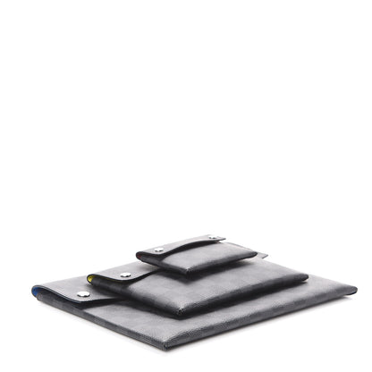 Louis Vuitton Damier Graphite Alpha Triple Pochette 3 of 9