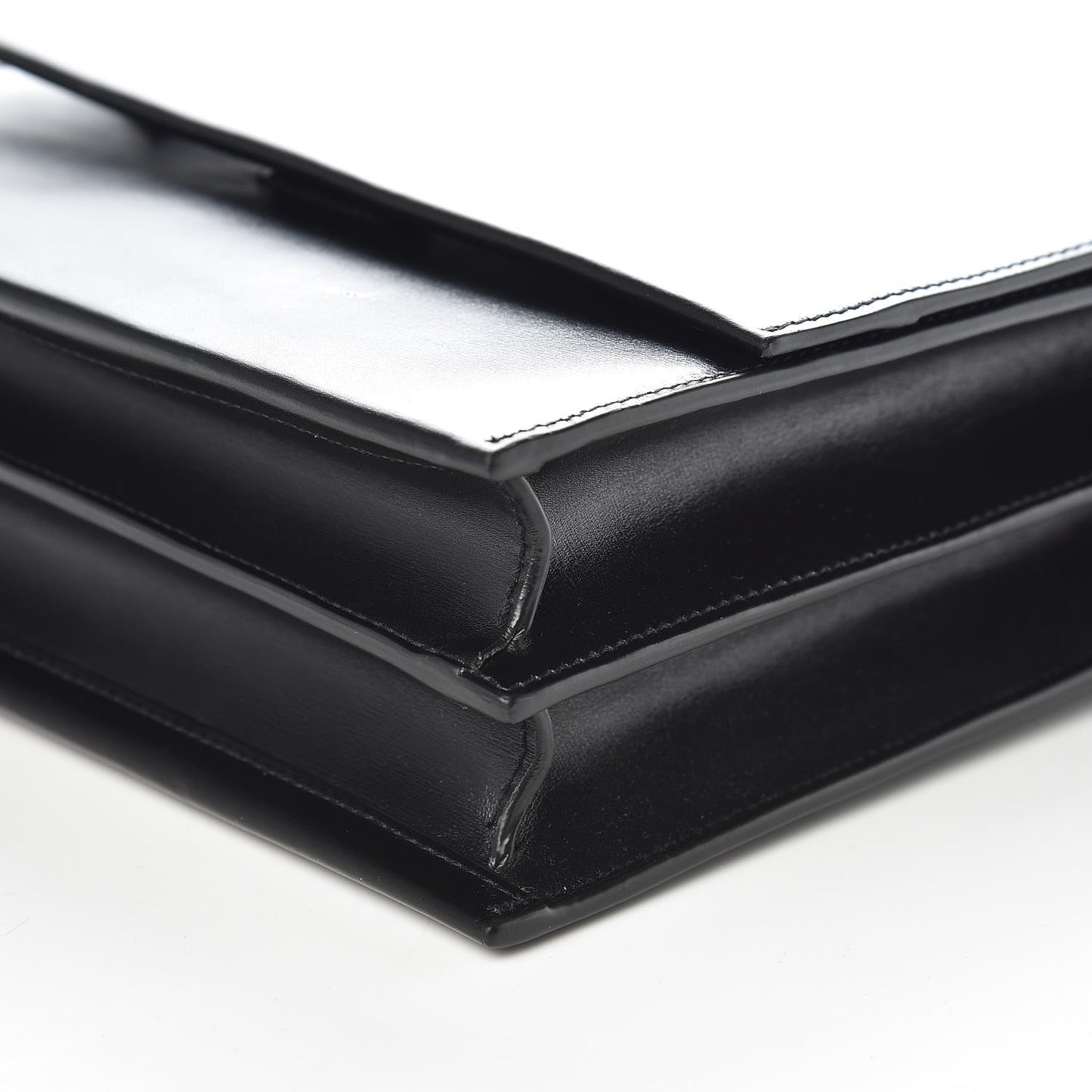 Calfskin Sao Shoulder Bag Black