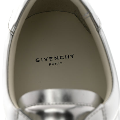 Givenchy Calfskin Band Logo Mens Urban Street Sneakers 43 Silvery 7 of 11