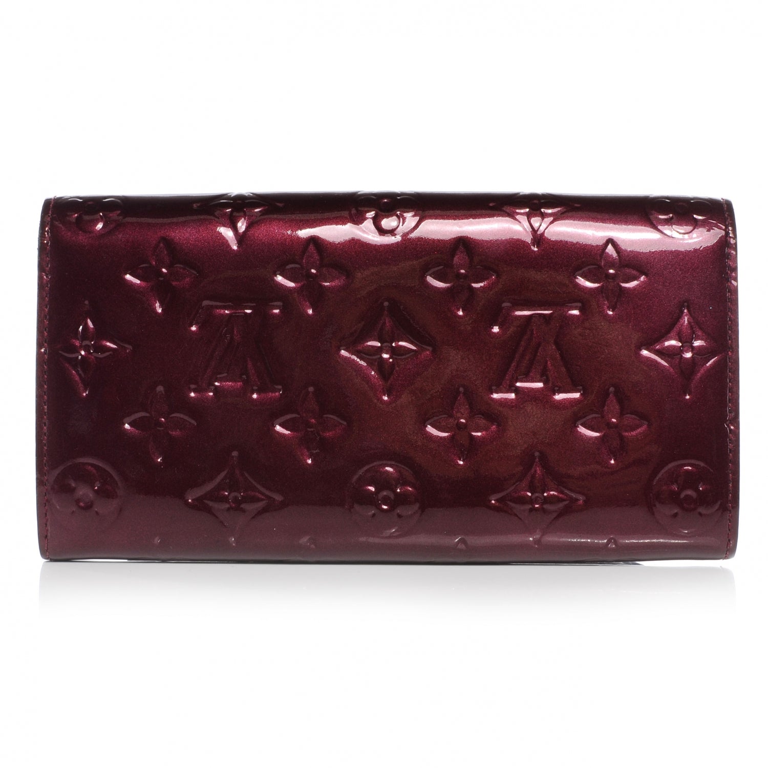 Louis Vuitton Vernis Sarah Wallet Rouge Fauviste 3 of 8