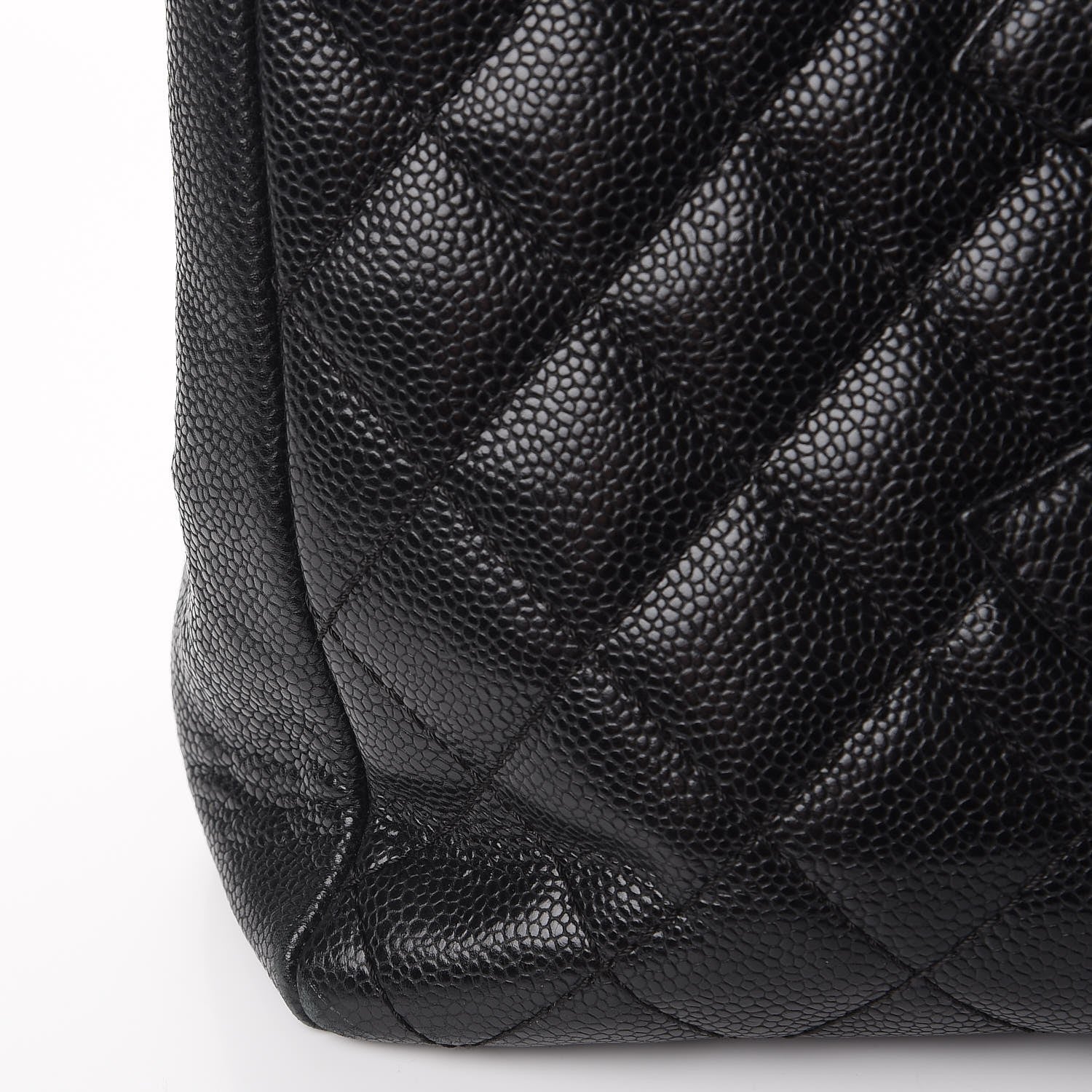 Chanel Caviar Quilted Grand Shopping Tote GST Black 8 of 11