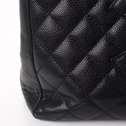 Chanel Caviar Quilted Grand Shopping Tote GST Black 8 of 11