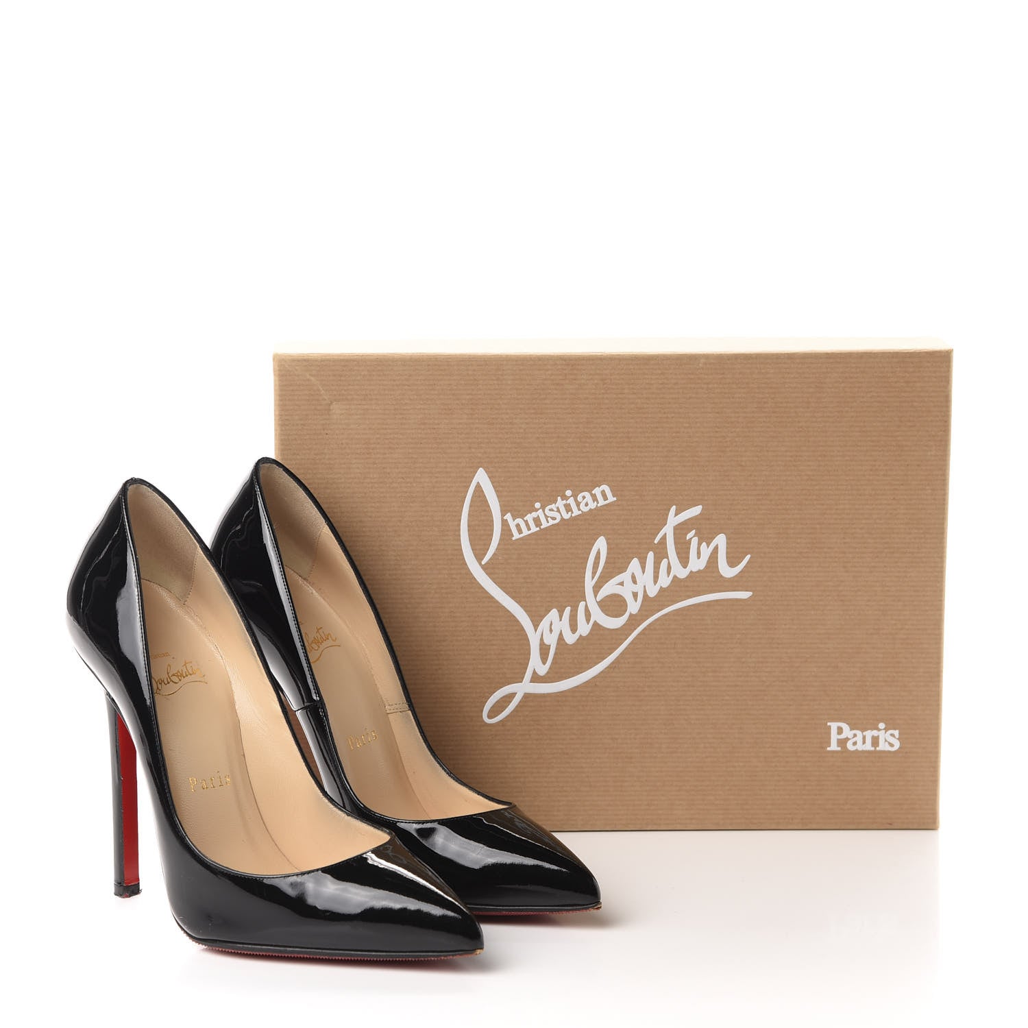 Christian Louboutin Patent Pigalle 120 Pumps 37 Black 13 of 13