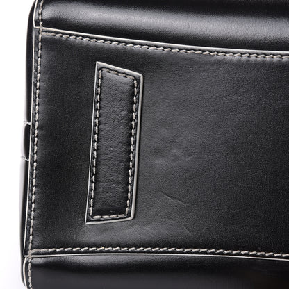 Givenchy Calfskin Contrast Topstitch Small Antigona Black White 12 of 14