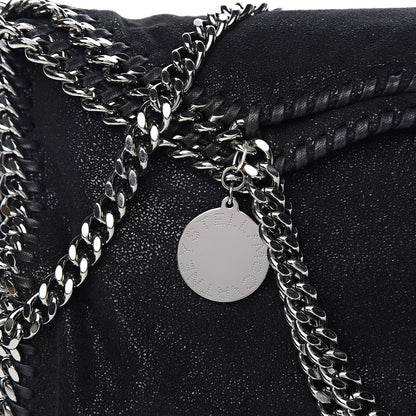 Stella McCartney Shaggy Deer Falabella Fold Over Tote Black 10 of 10
