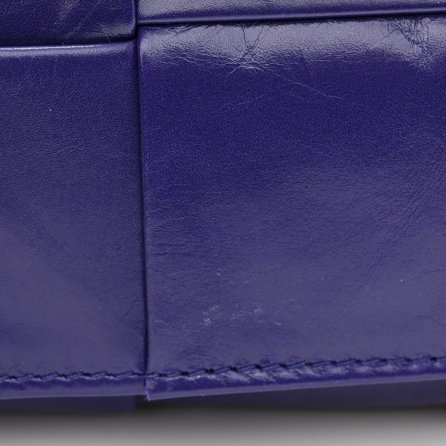 Bottega Veneta Paper Calfskin Maxi Intreccio Extra Mini Cassette Crossbody Bag Purple 11 of 11