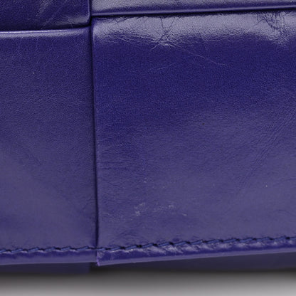 Bottega Veneta Paper Calfskin Maxi Intreccio Extra Mini Cassette Crossbody Bag Purple 11 of 11