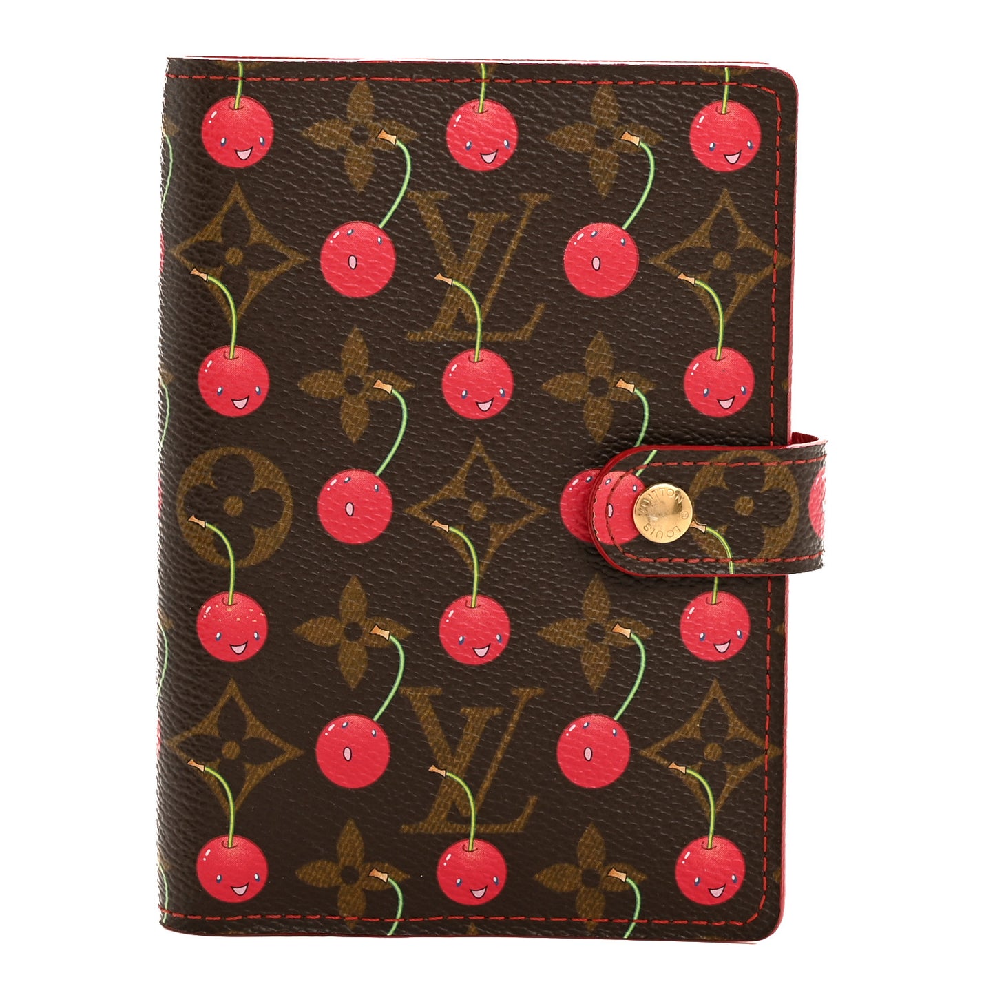 Monogram Cerises Small Ring Agenda Cover
