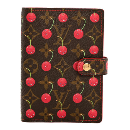 Louis Vuitton Monogram Cerises Small Ring Agenda Cover 1 of 6