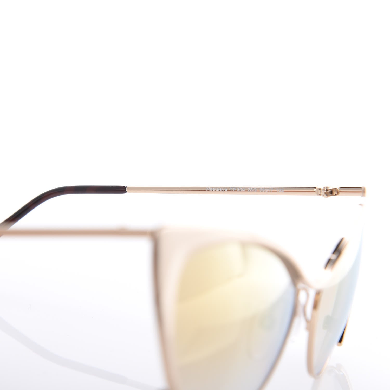 Tom Ford Nastasya Cat Eye Sunglasses TF304 Gold 5 of 7