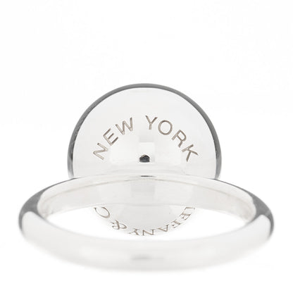 Tiffany Sterling Silver 12mm HardWear Ball Ring 48 4.5 6 of 7