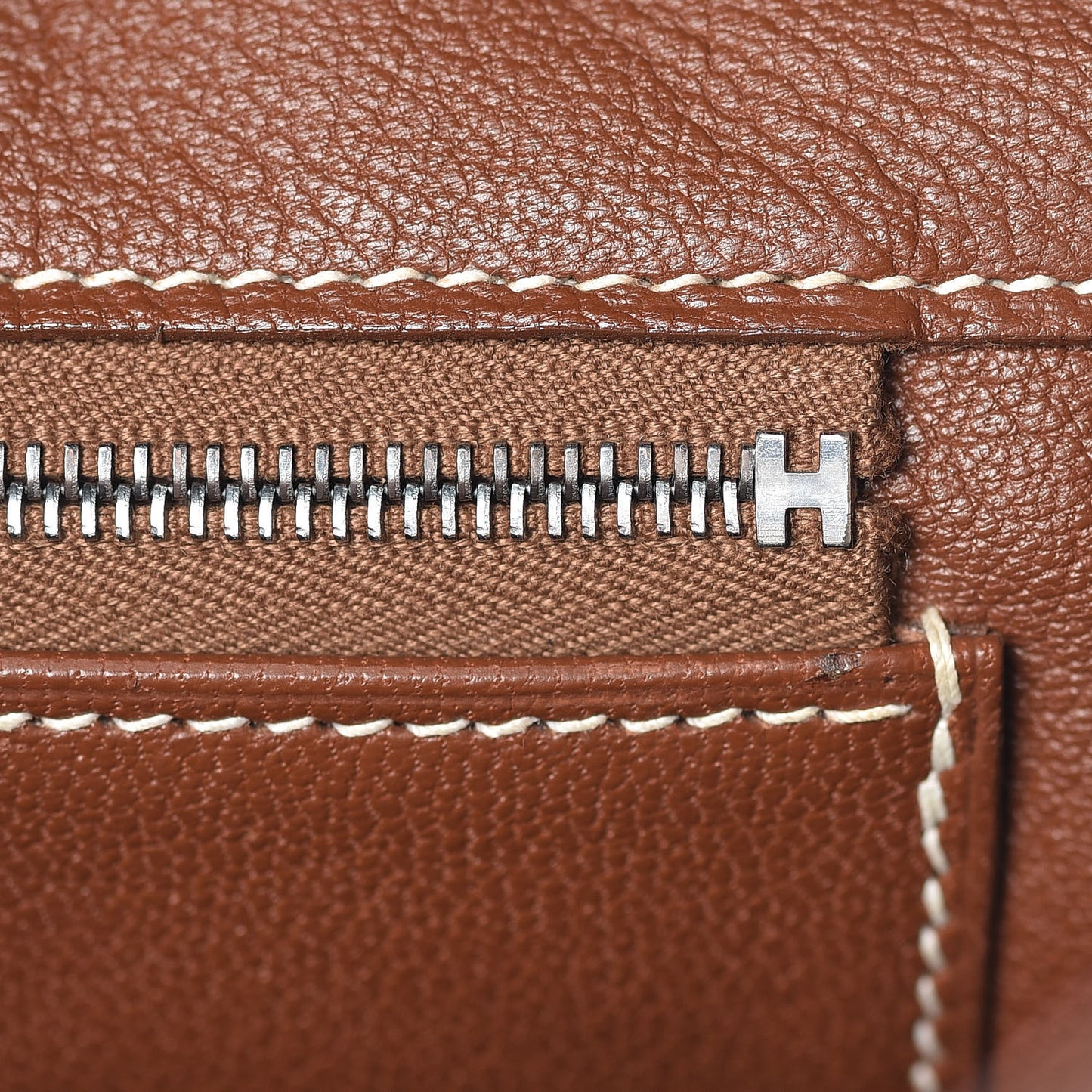 Natural Barenia Birkin 35 Fauve