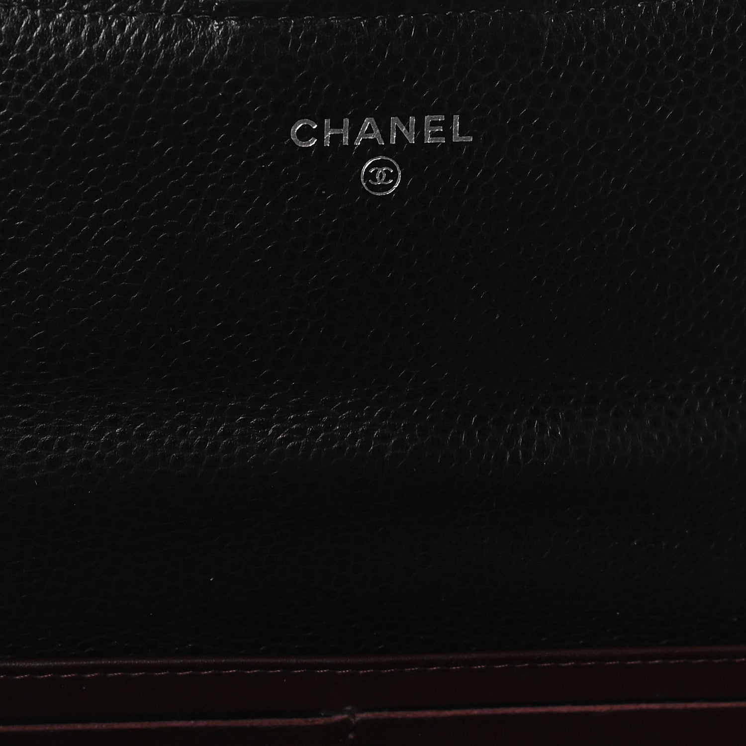 Chanel Caviar Quilted Large Gusset Flap Wallet Black 6 of 12