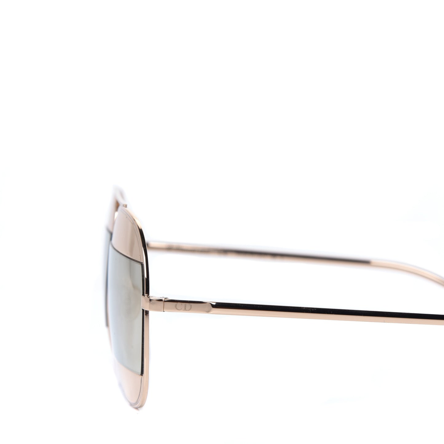 Metal Split 1 Aviator Sunglasses Gold