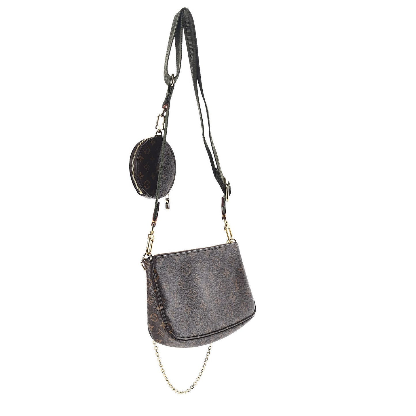 Monogram Multi Pochette Accessories Kaki