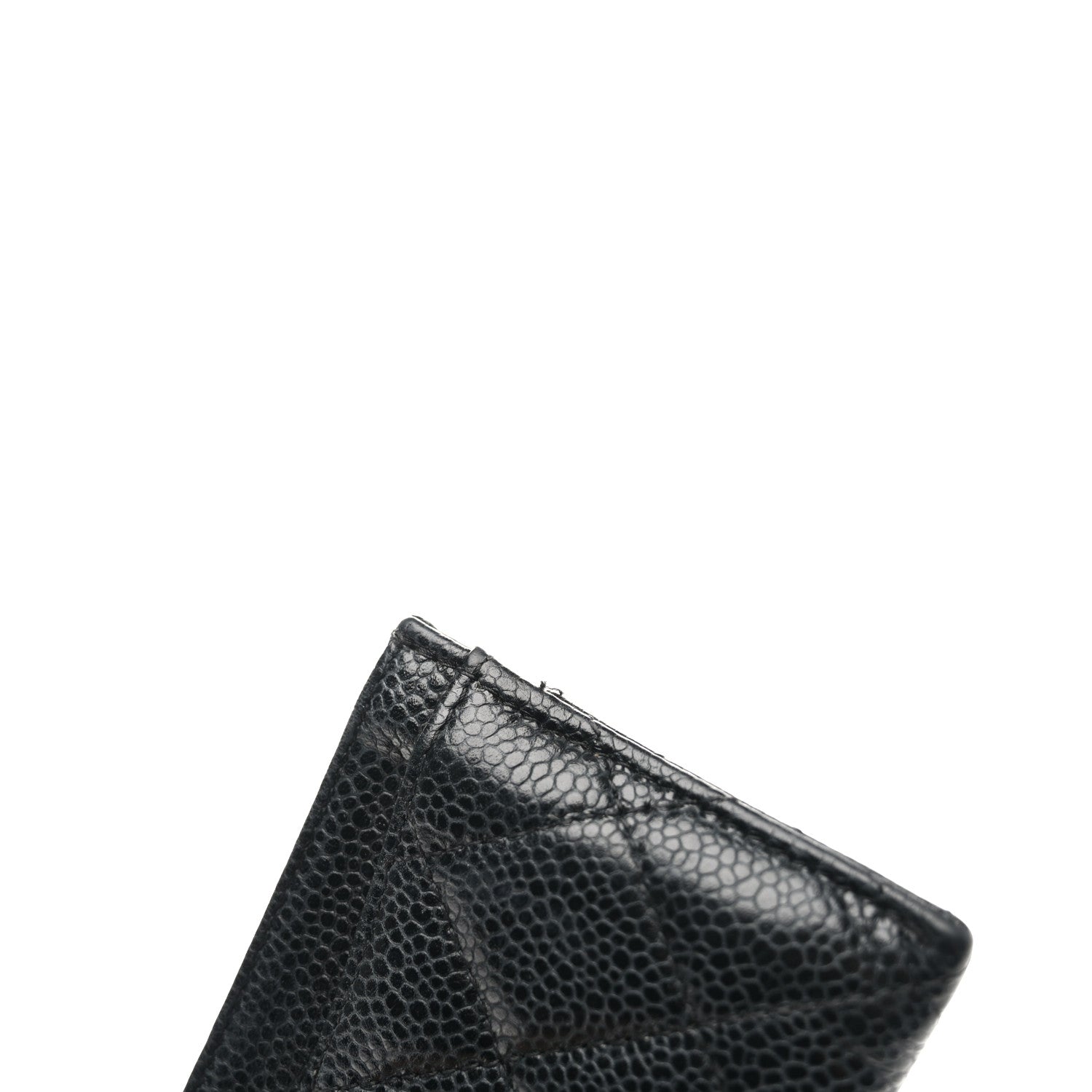 Chanel Caviar Quilted Card Holder Black 9 of 10