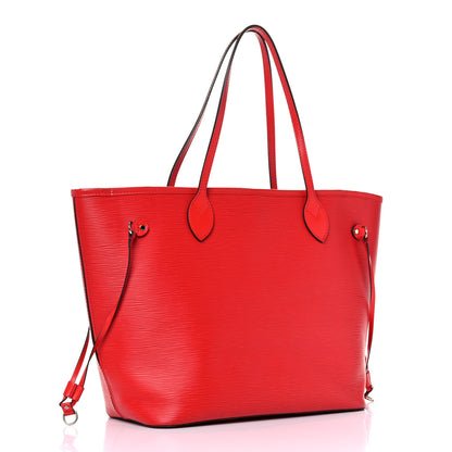 Louis Vuitton Epi Neverfull MM Coquelicot 3 of 23