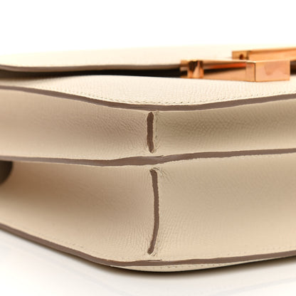 Hermes Epsom Constance 24 Craie 8 of 11