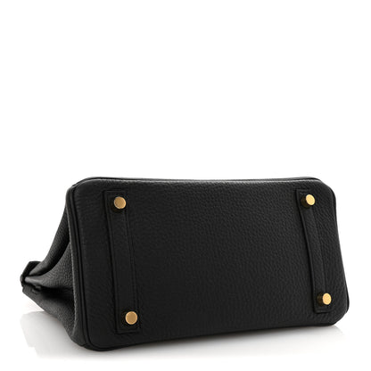 Hermes Togo Birkin 25 Black 4 of 11