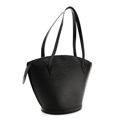 Louis Vuitton Epi Saint Jacques PM  Black 3 of 9