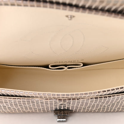 Chanel Suede Quilted Mirror 2.55 Reissue 225 Flap Silver 5 of 10