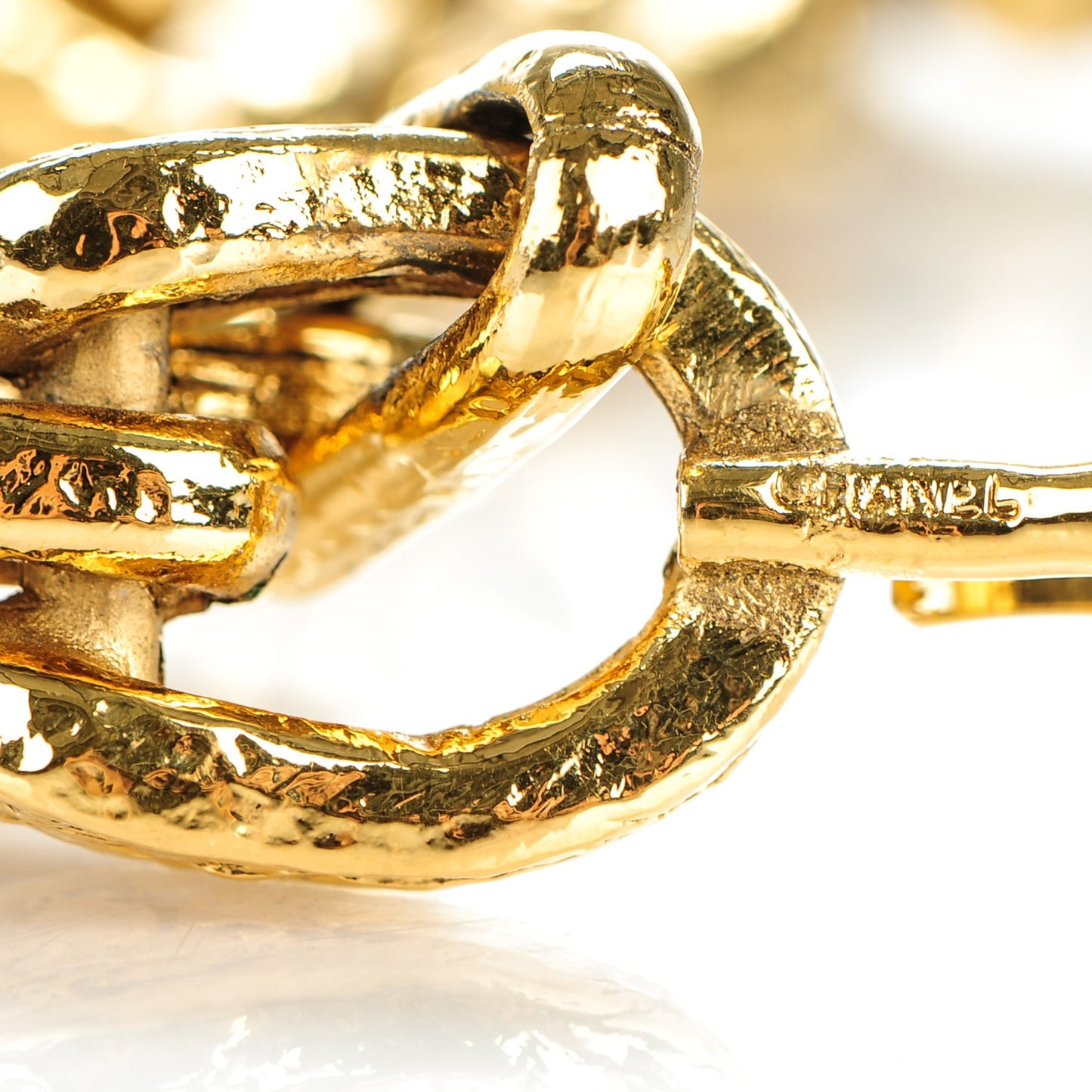 Chain CC Belt Gold