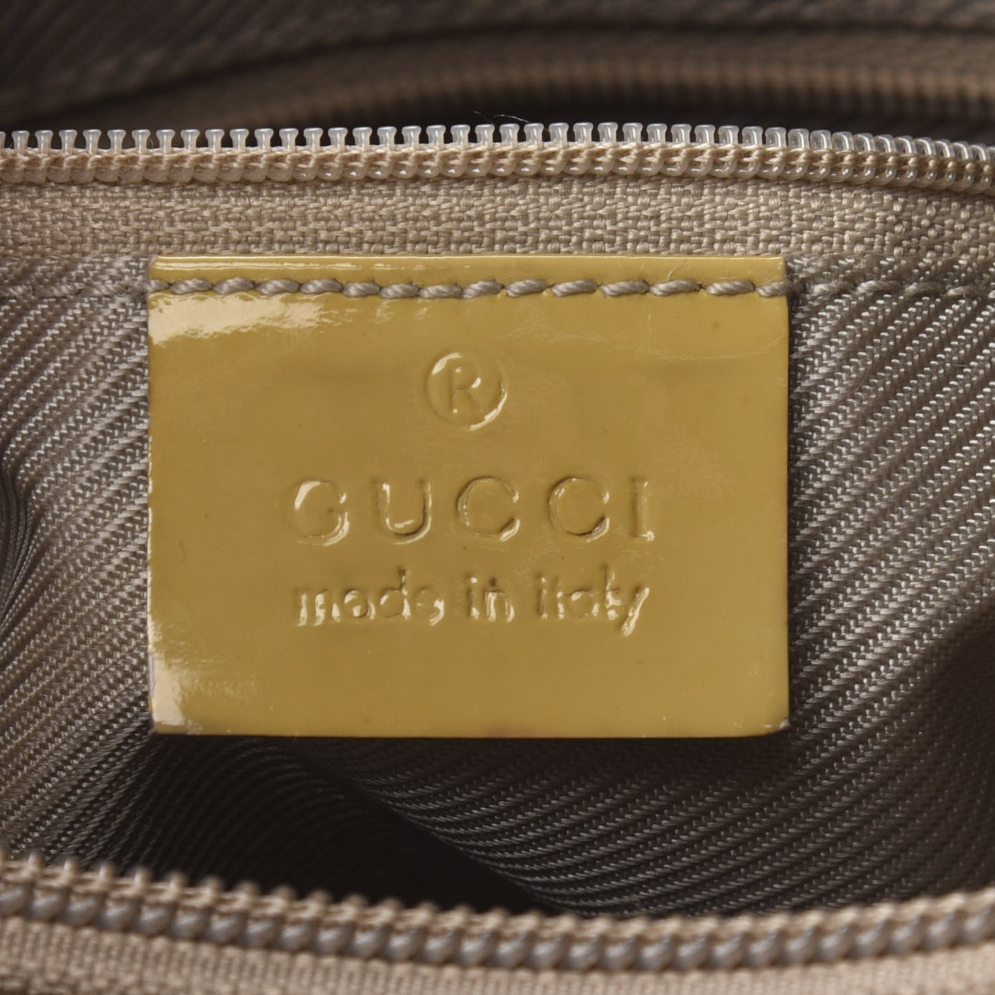 Monogram Patent Small Hobo Yellow