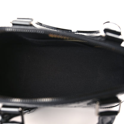 Louis Vuitton Vernis Alma BB Noir Magnetique 5 of 8