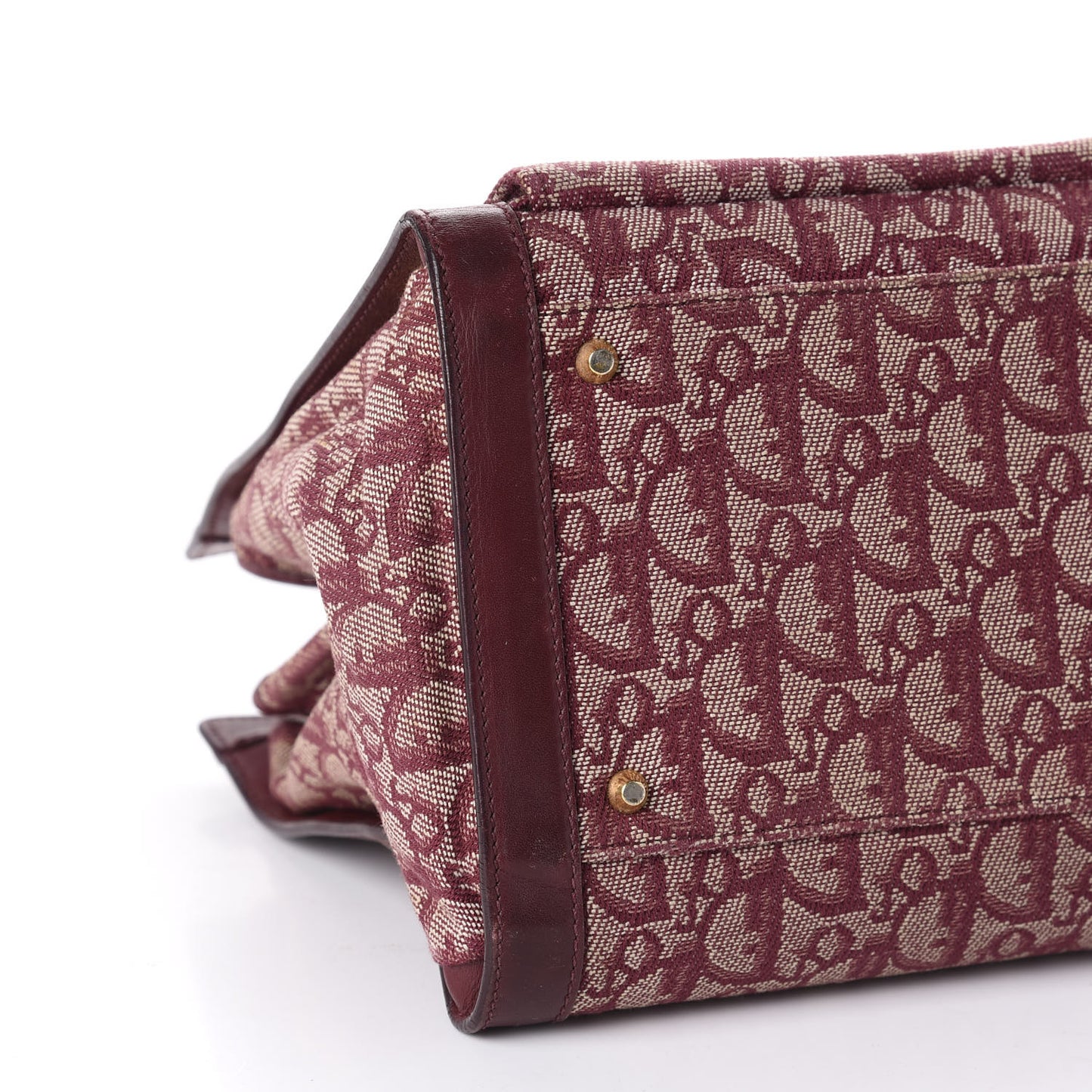 Monogram Tote Red