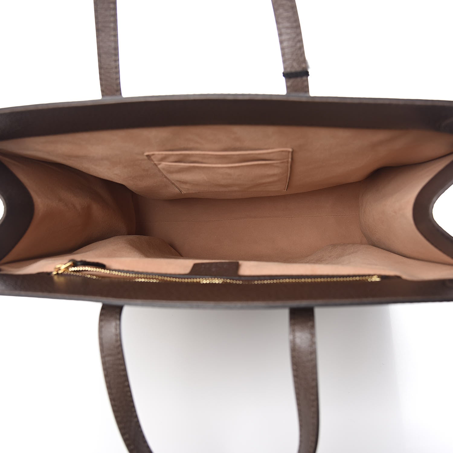 Gucci GG Supreme Monogram Web Ophidia Vertical Tote Brown 5 of 12