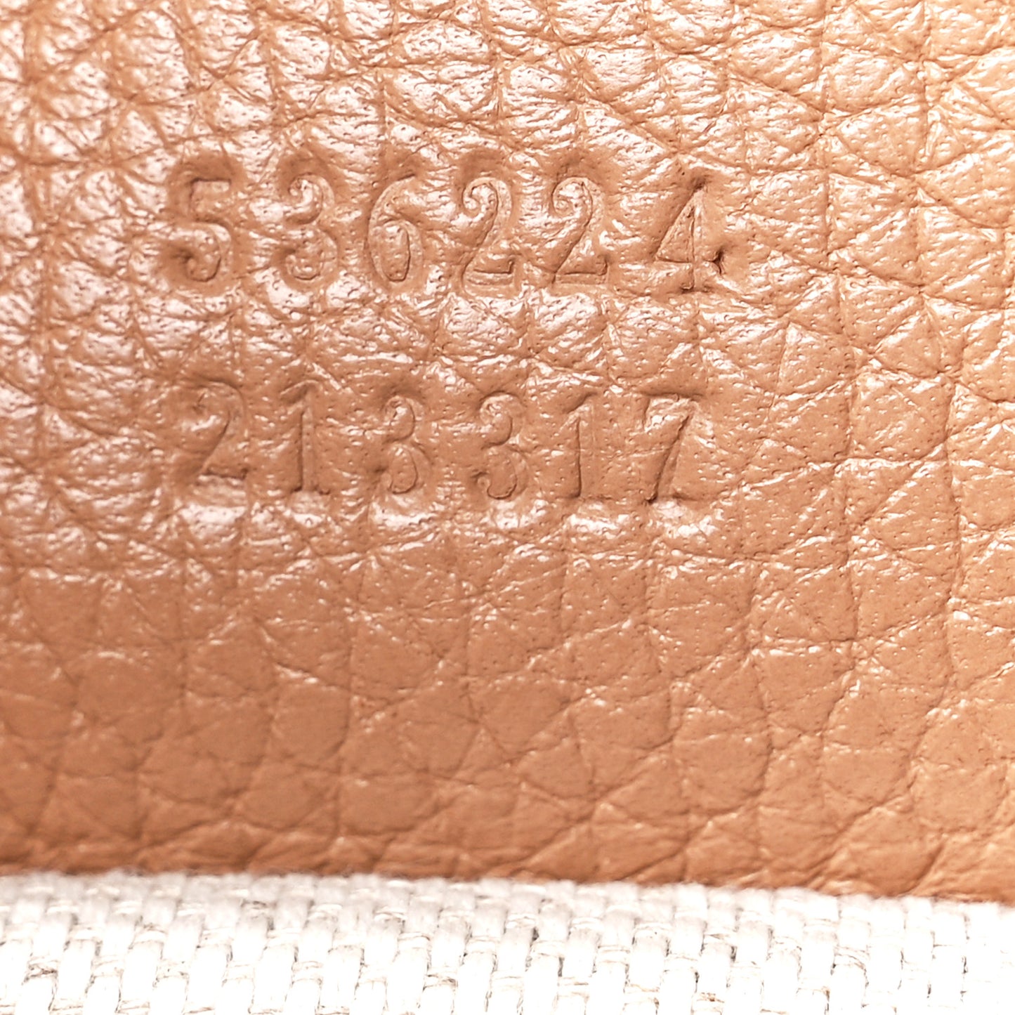 Pebbled Calfskin Medium Soho Flap Crossbody Camelia