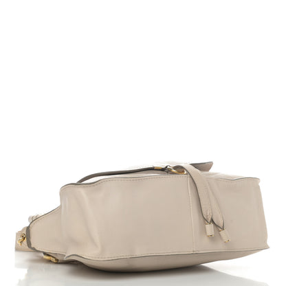 Chloe Calfskin Medium Marcie Nude Satchel Beige 3 of 4
