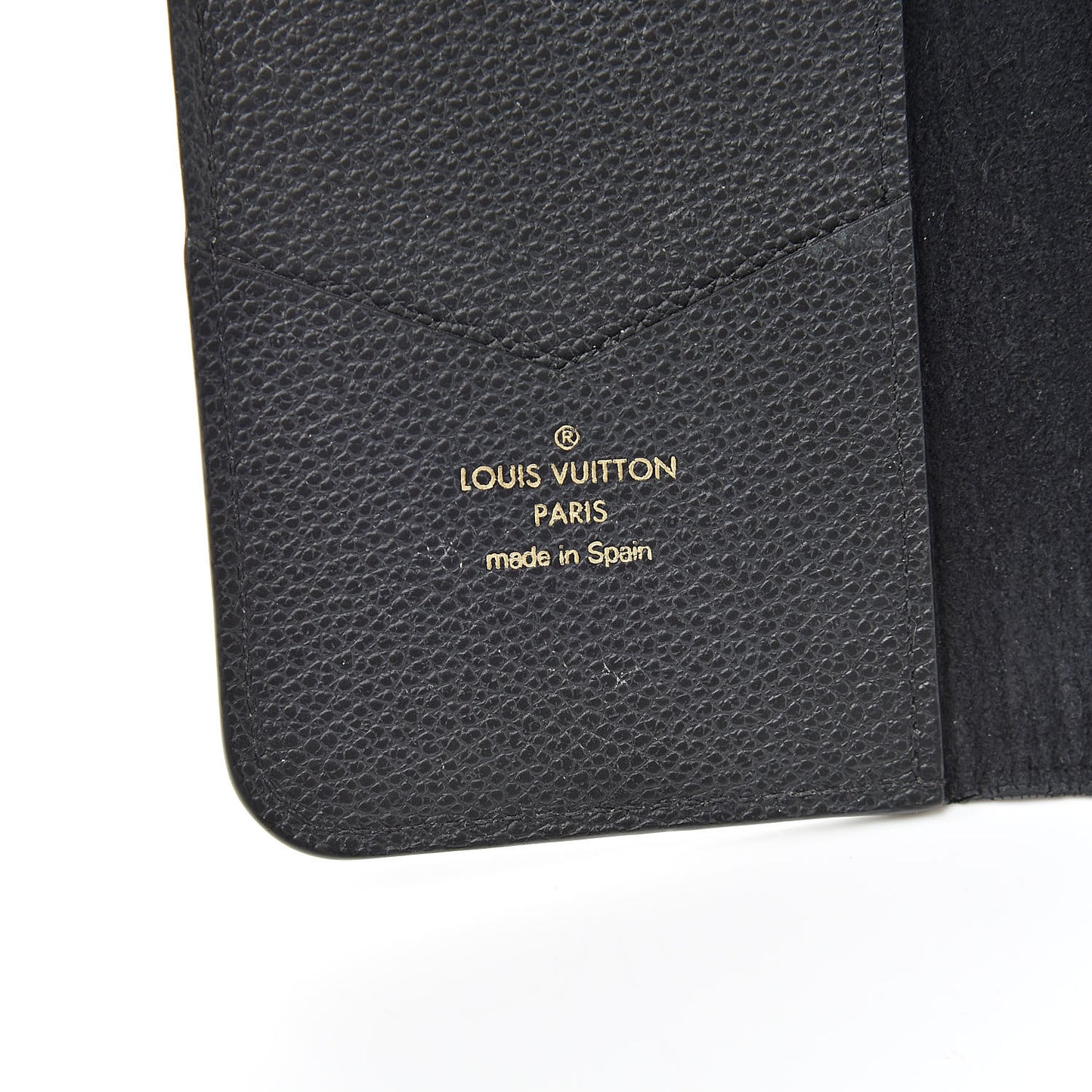 Empreinte iPhone X/XS Folio Case Black