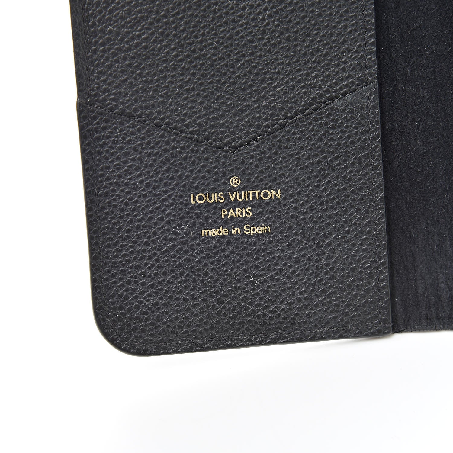 Louis Vuitton Empreinte iPhone X/XS Folio Case Black 6 of 8