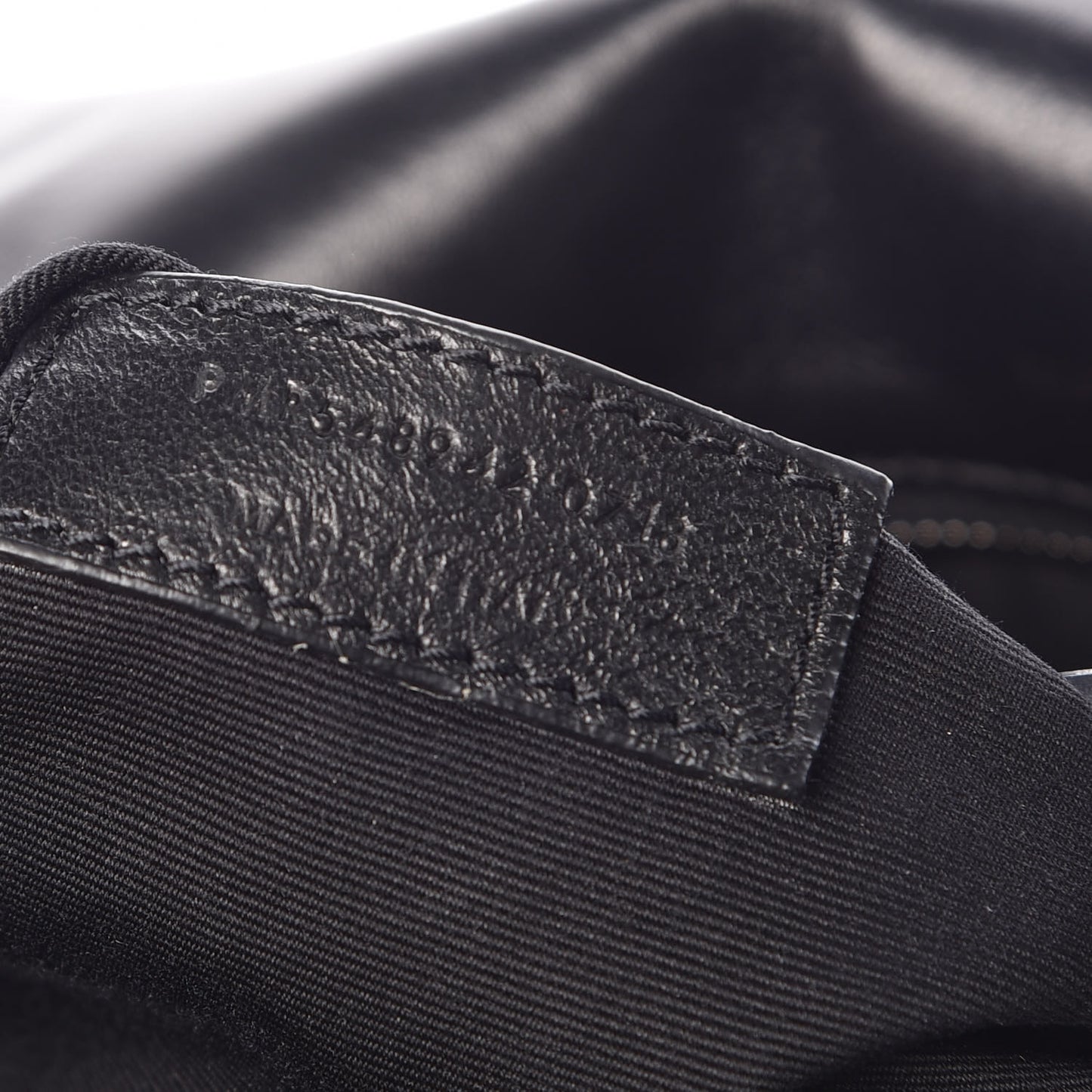 Patent Crocodile Embossed Lambskin Monogram Medium Niki Chain Satchel Black