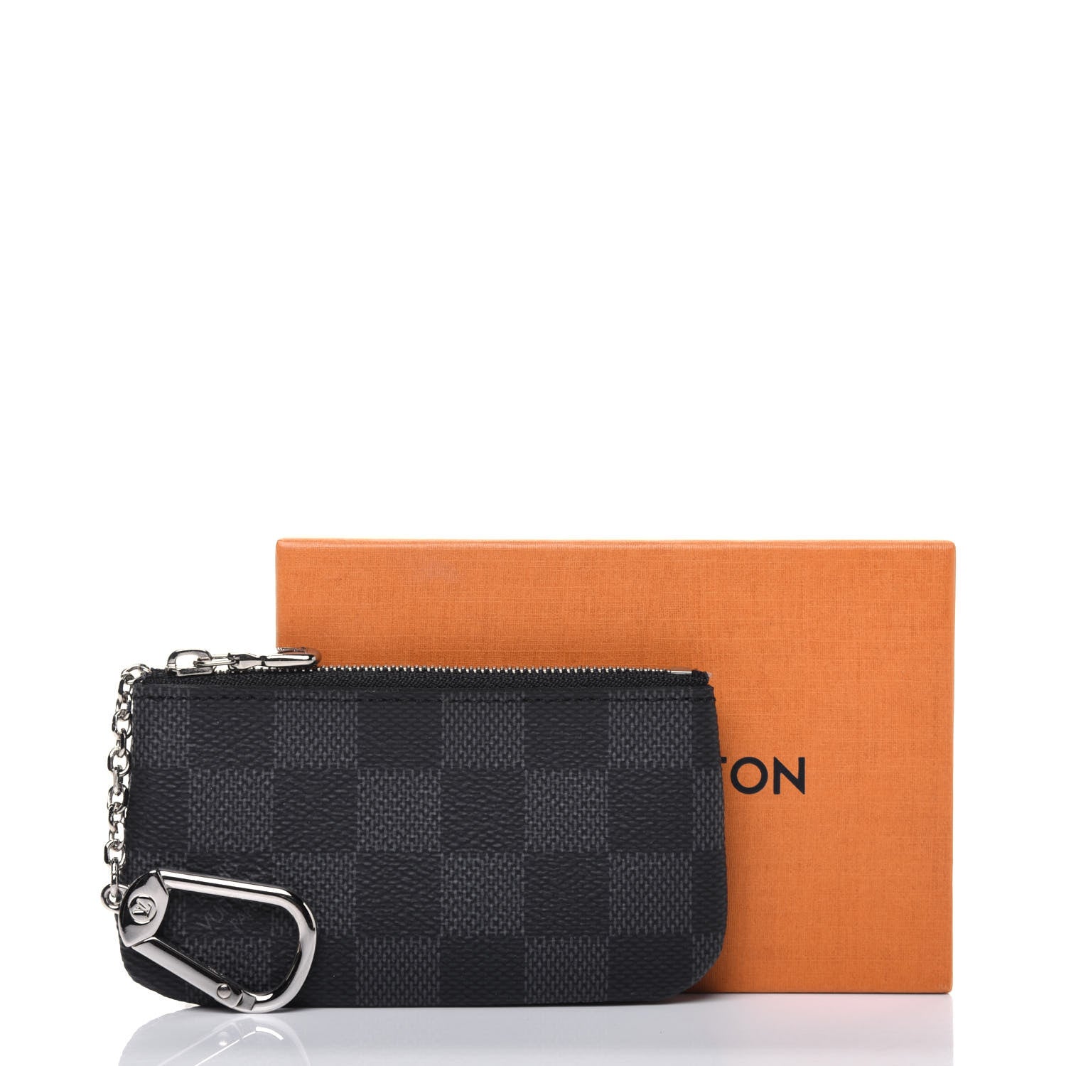Louis Vuitton Damier Graphite Key Pouch 10 of 10
