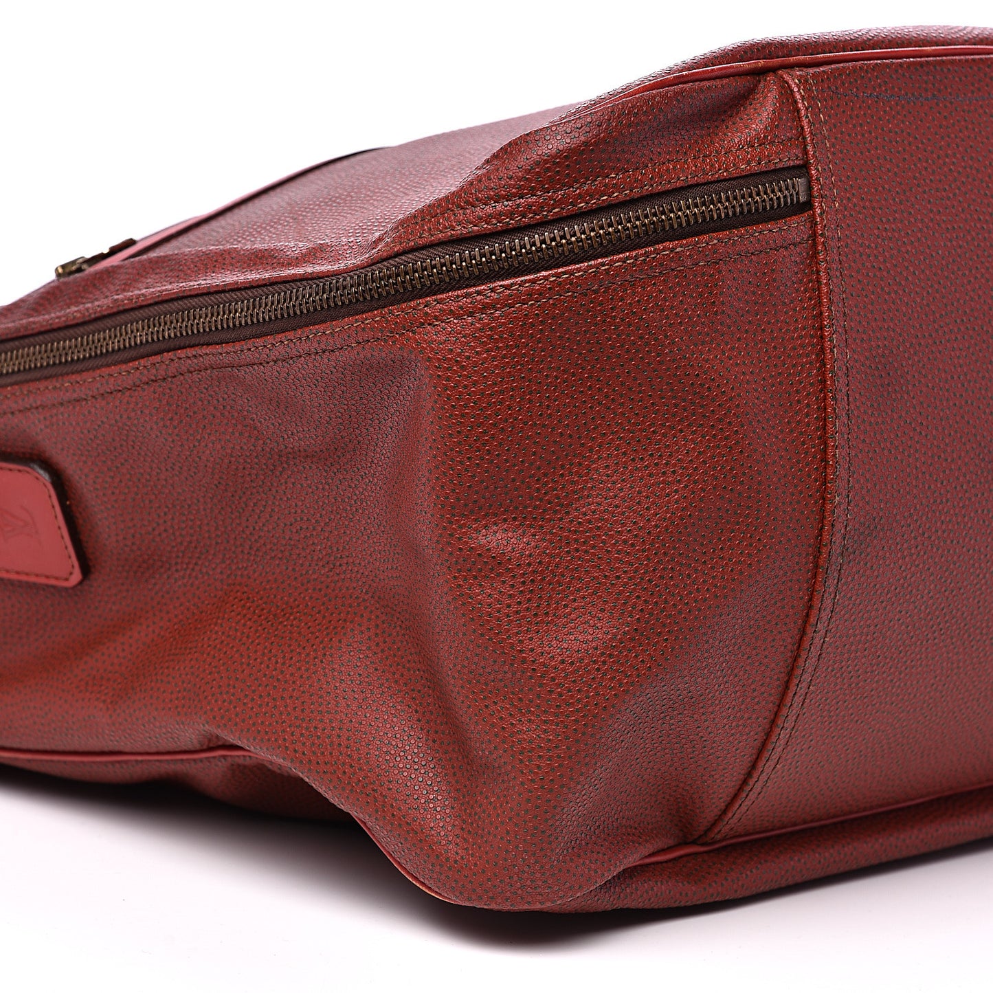 Calfskin Cup Challenge Travel Bag Red