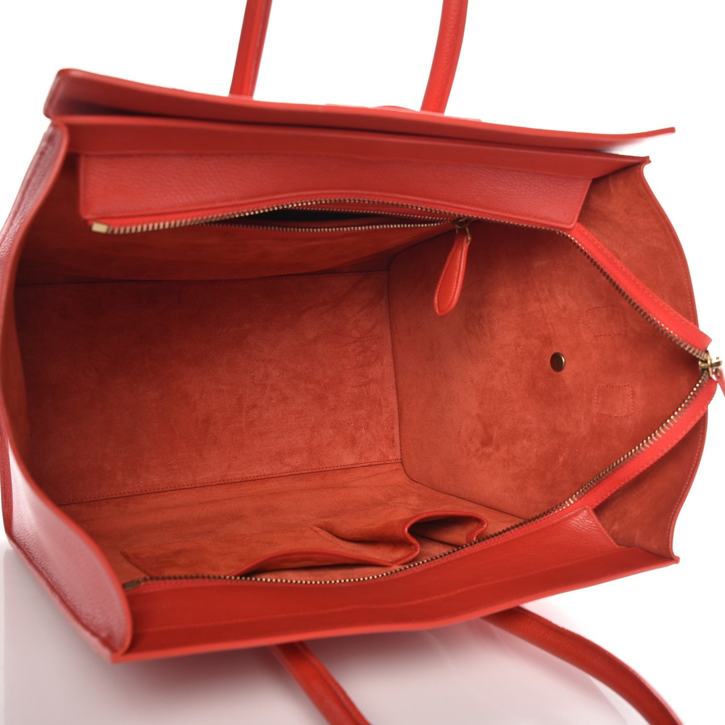Baby Calfskin Mini Luggage Red