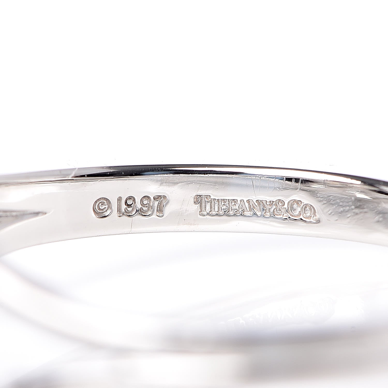 Tiffany Platinum Diamond Victoria Ring 47 4 5 of 6