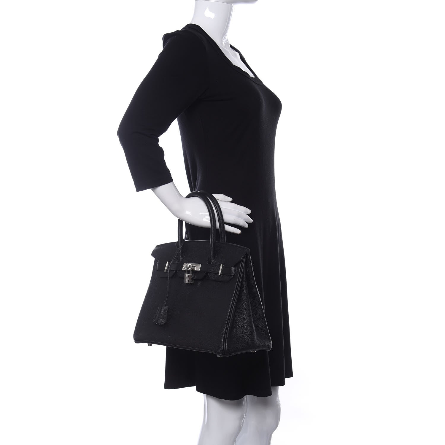 Hermes Togo Birkin 30 Black 2 of 11