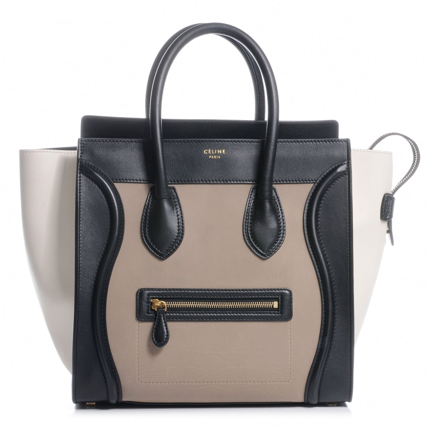 Smooth Calfskin Mini Tri-Color Luggage