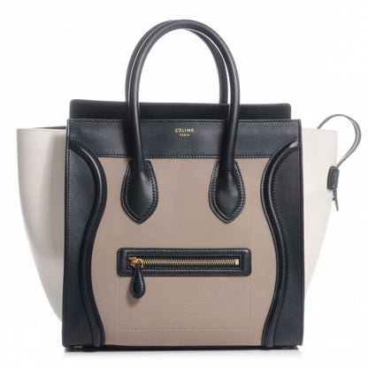 Celine Smooth Calfskin Mini Tri-Color Luggage 1 of 10