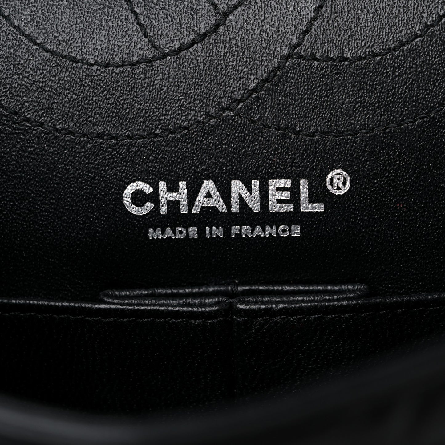 Aged Calfskin Lucky Charms 2.55 Reissue 225 Flap Black