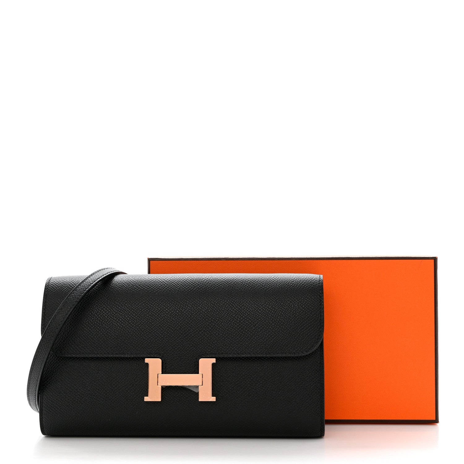 Hermes Epsom Constance Wallet To Go Black 11 of 11