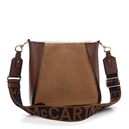 Stella McCartney Teddy Mat Logo Crossbody Biscuit 3 of 9