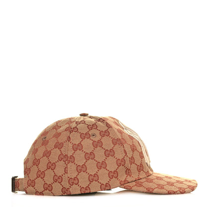 Gucci X MLB Monogram NY Yankees Baseball Hat 57-61 Beige Ruggine 4 of 8