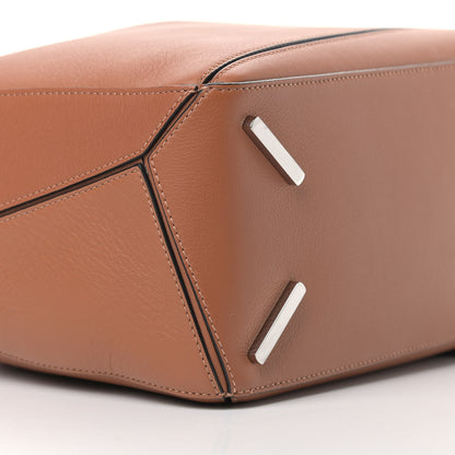 Loewe Calfskin Medium Puzzle Bag Tan 8 of 10