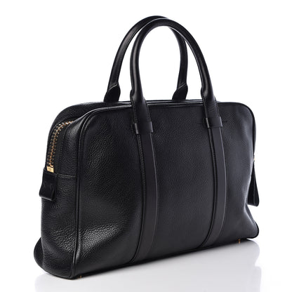 Tom Ford Calfskin Buckley Briefcase Black 3 of 10